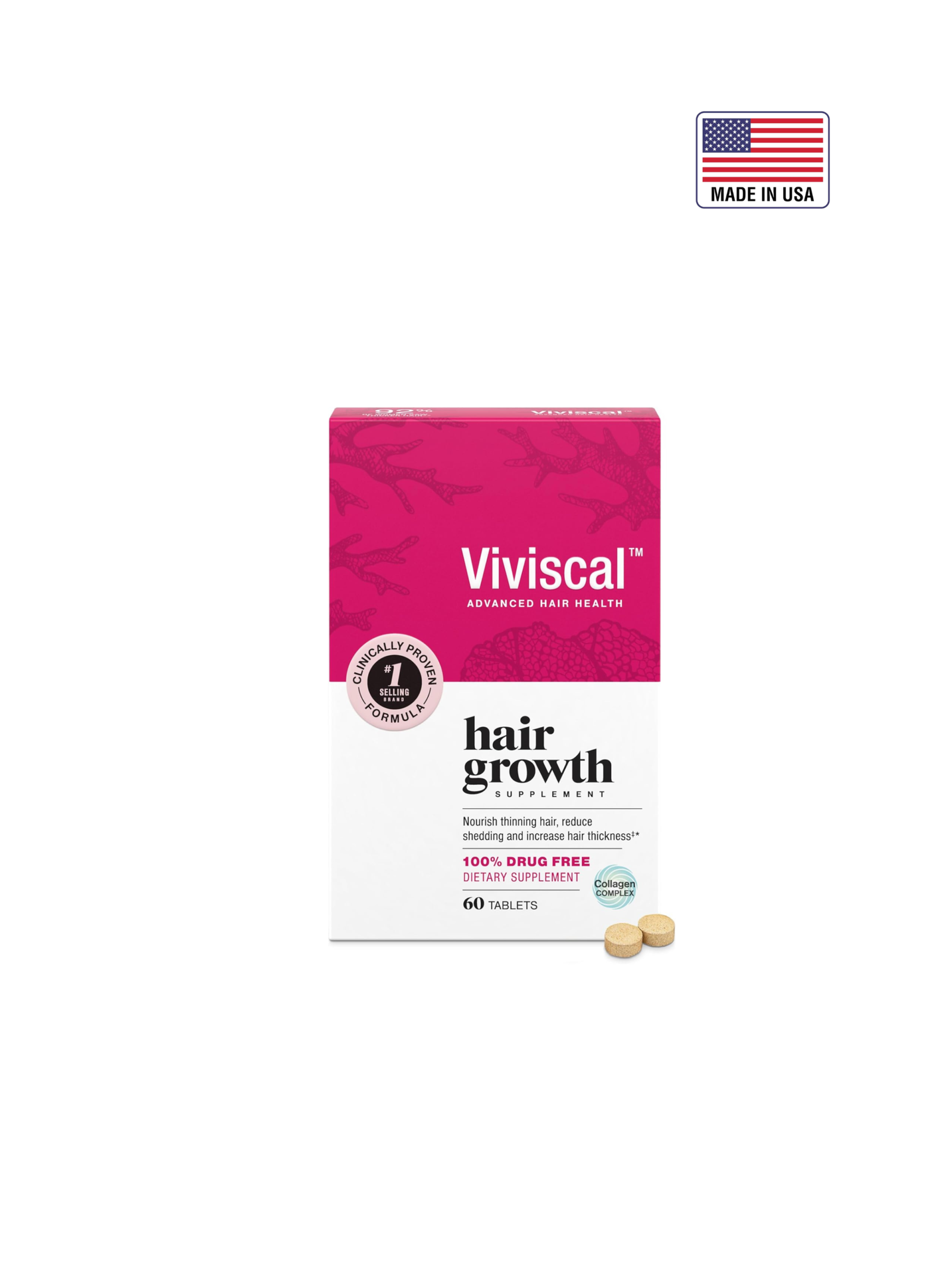 Viviscal Hair Growth Supplement 60 Tablets