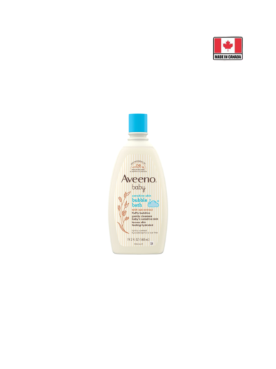 Aveeno Baby Sensitive Skin Bubble Bath With Oat Extract 568ml