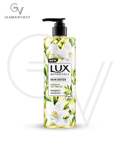 LUX BOTANICALS SKIN DETOX FREESIA & TEA TREE OIL BODY WASH 450 ml