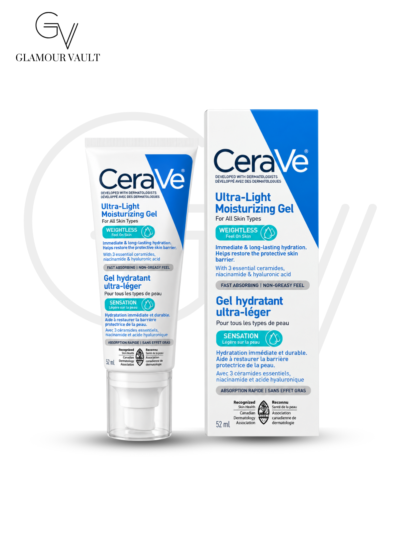 CERAVE ULTRA-LIGHT MOISTURIZING GEL FOR ALL SKIN TYPES – 52ML