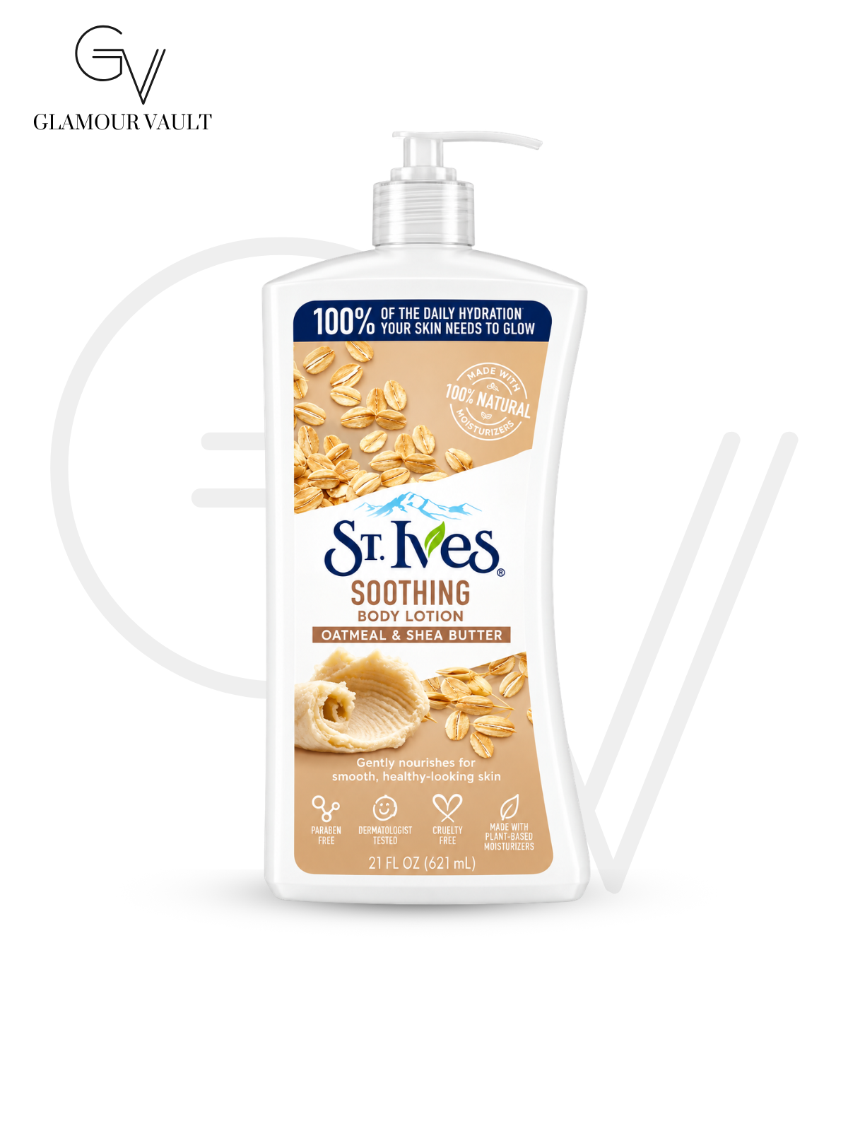 ST. IVES SOOTHING BODY LOTION OATMEAL & SHEA BUTTER β 621 ml