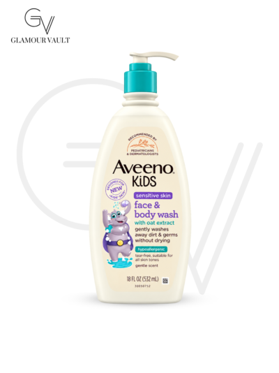 AVEENO KIDS SENSITIVE SKIN FACE & BODY WASH WITH OAT EXTRACT – 532 ml
