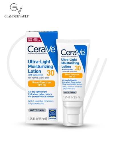 CERAVE ULTRA-LIGHT MOISTURIZING LOTION WITH SUNSCREEN BROAD SPECTRUM SPF 30 – 52ML