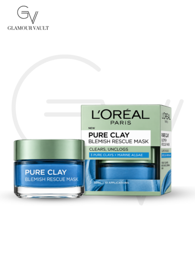 L’ORÉAL PARIS PURE CLAY BLEMISH RESCUE MASK – 50ML