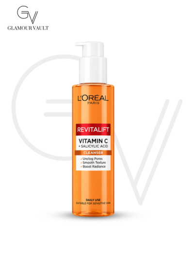 L’ORÉAL PARIS REVITALIFT VITAMIN C + SALICYLIC ACID CLEANSER - 150ML